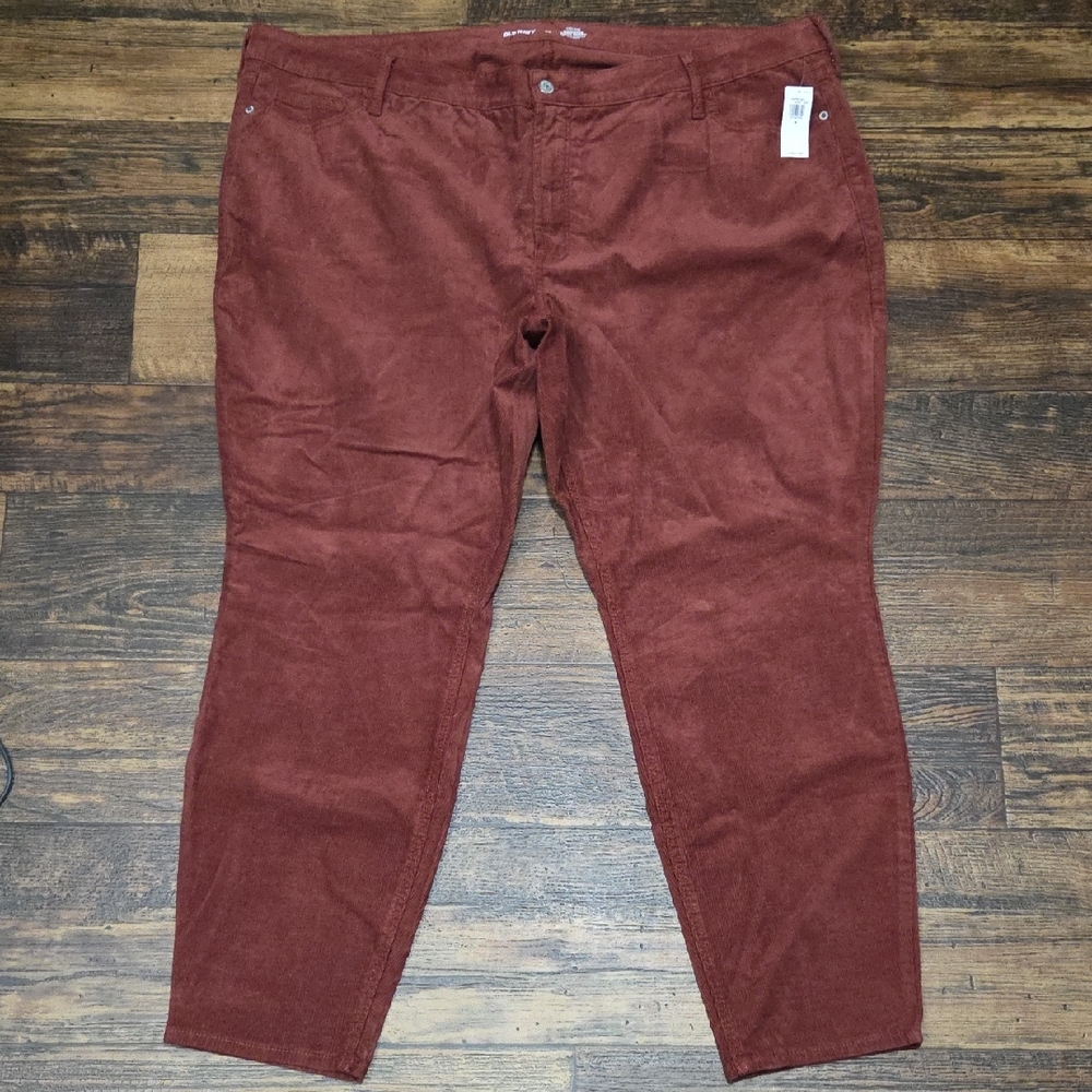 Old Navy Women's Skinny Pants in Rust